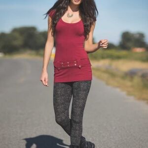 Nomands Hemp Wear Samsara Tunic Red